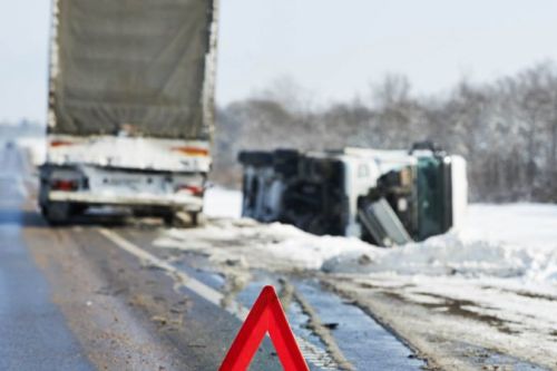 Moving vehicle crash