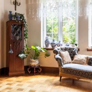 room full of antiques