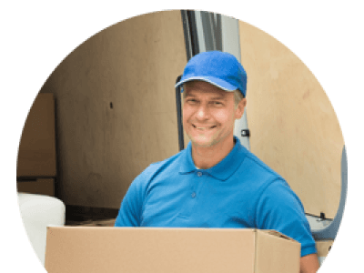 guy providing white glove service