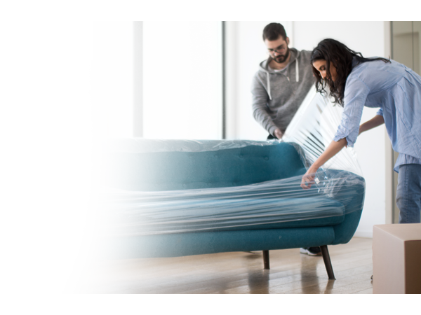 couple moving into apartment