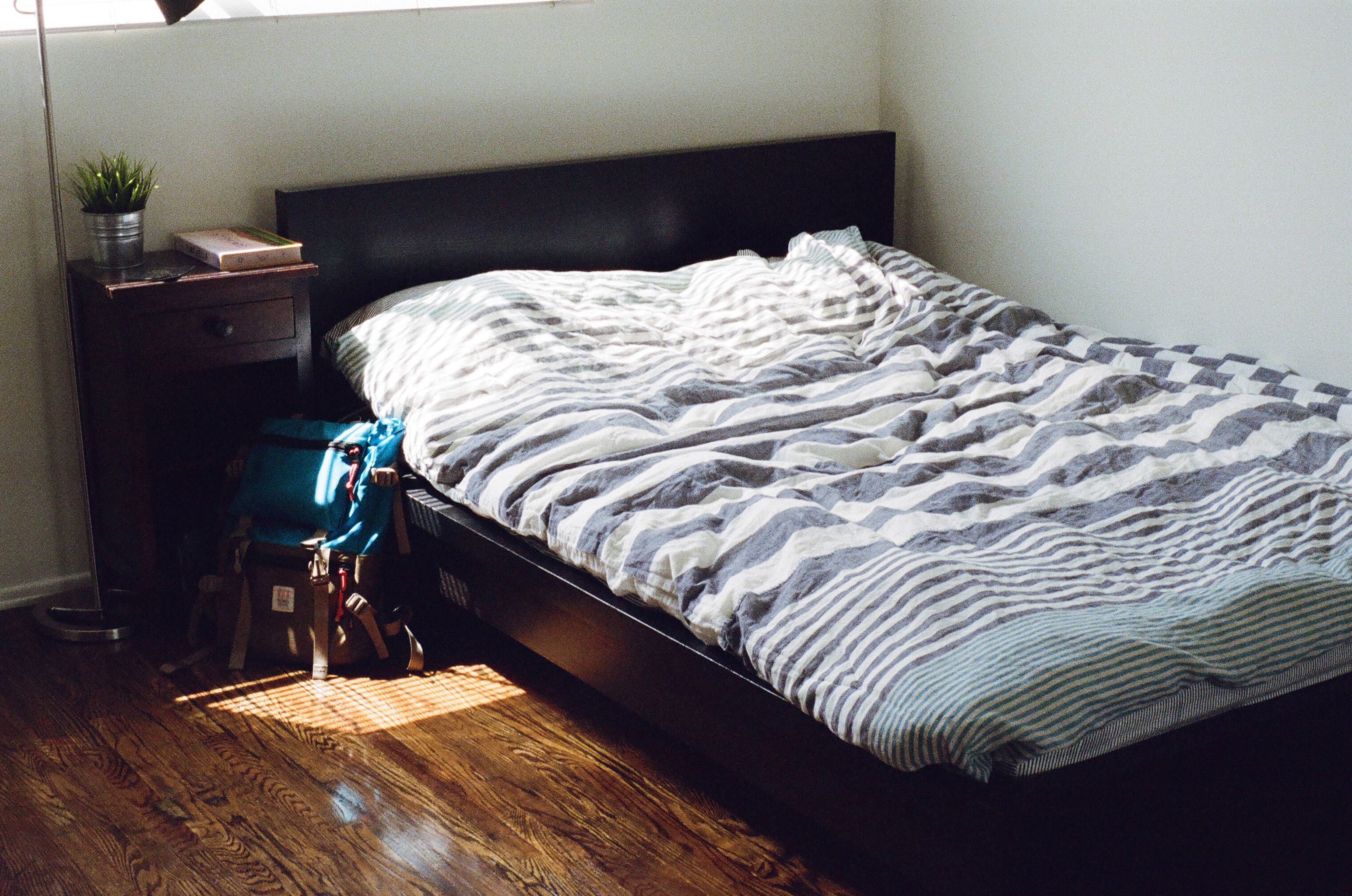 moving a king sized mattress in a pickup